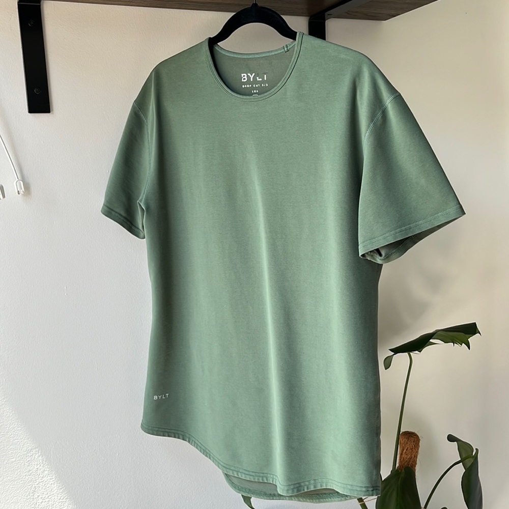 BYLT Drop-Cut: LUX Short Sleeve T-Shirt, Size L